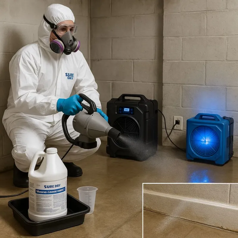 Sanitization and Odor Removal process in Liberty County, FL